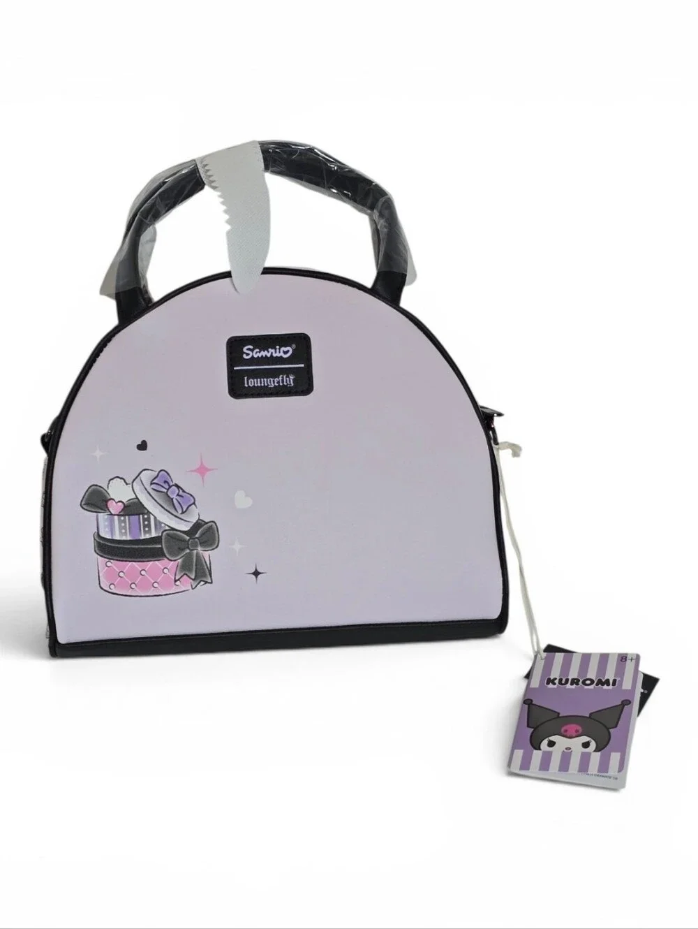 Loungefly Sanrio Kuromi & Baku Ribbon Dome Crossbody Bag NWT